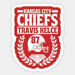 Kansas City Chiefs Travis Kelce 87 Helmet American Football Sticker